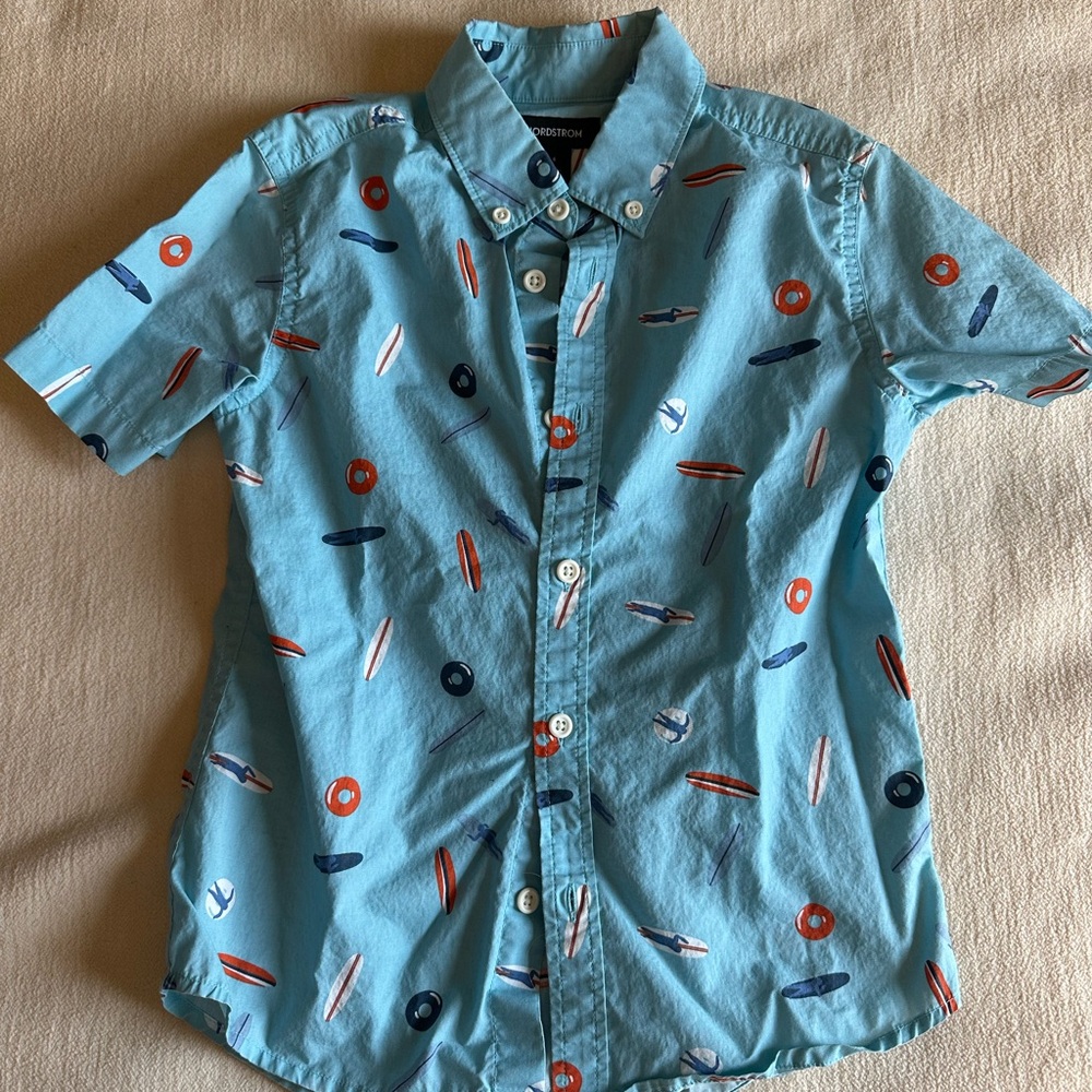 Beach fun Patterned Kids Shirt